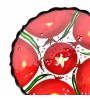 Pomegranate Pattern 18 cm Plate